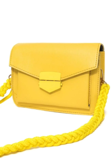 Manjša ročna torbica, ART2282, rumena